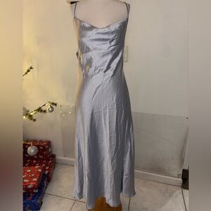 Zara Gray Elegant Dress